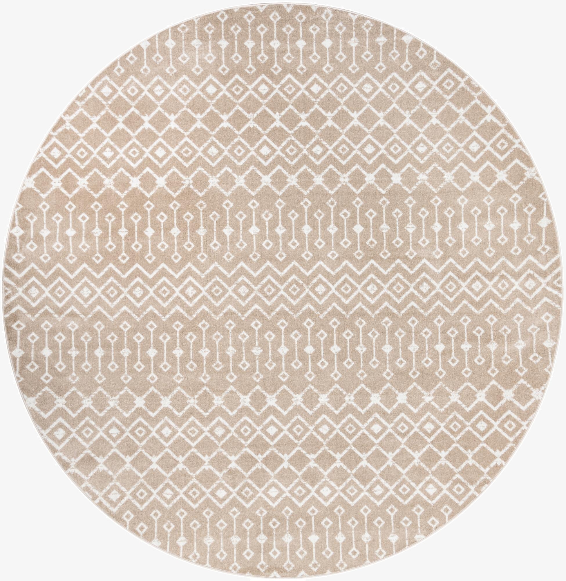 10' x 10' Kasbah Trellis Round Rug