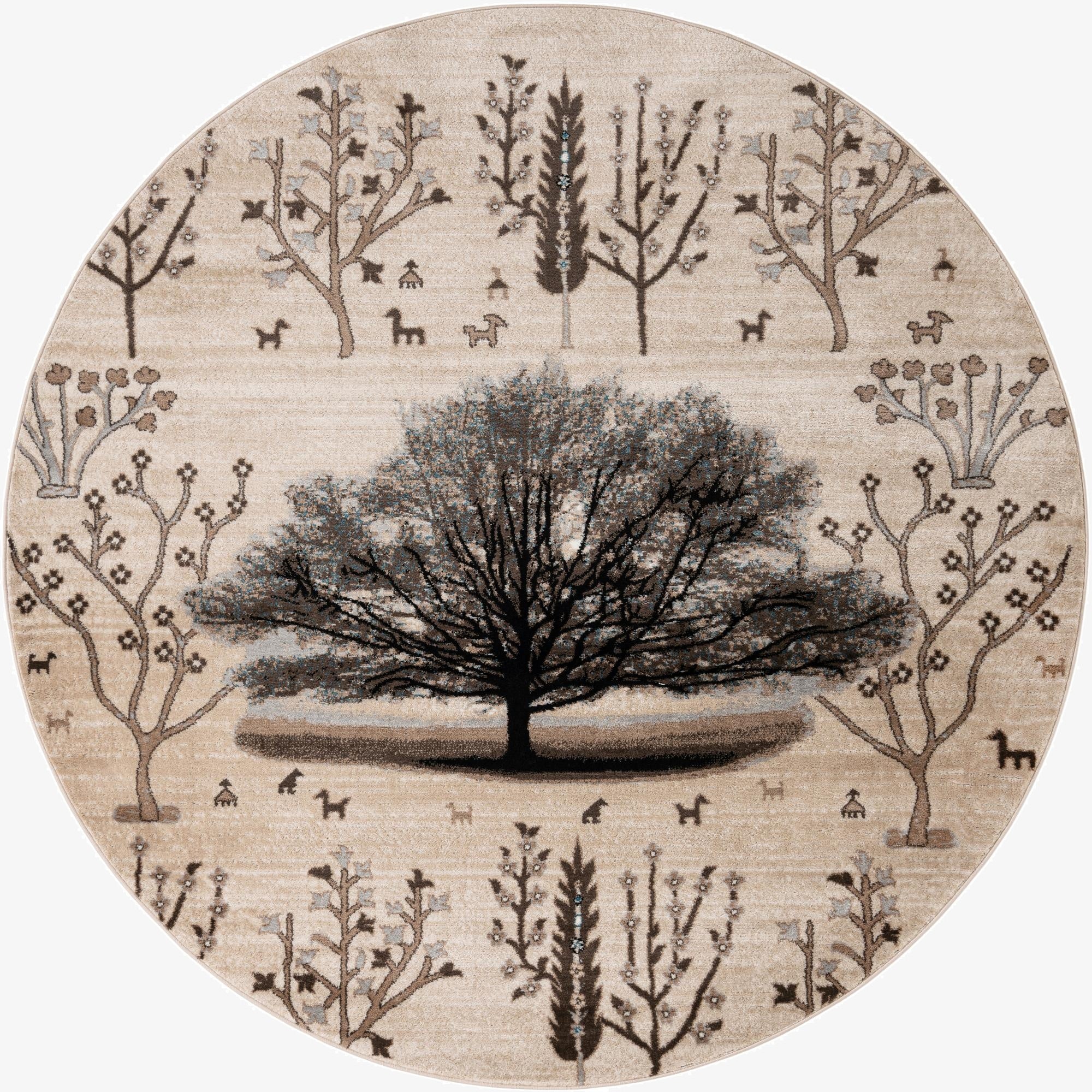 7' 10 x 7' 10 Laguna Round Rug