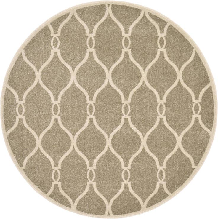 Detail image of 6' x 6' Lattice Round Rug