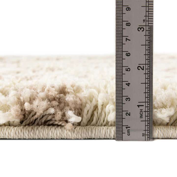6' x 6' Lattice Shag Round Rug
