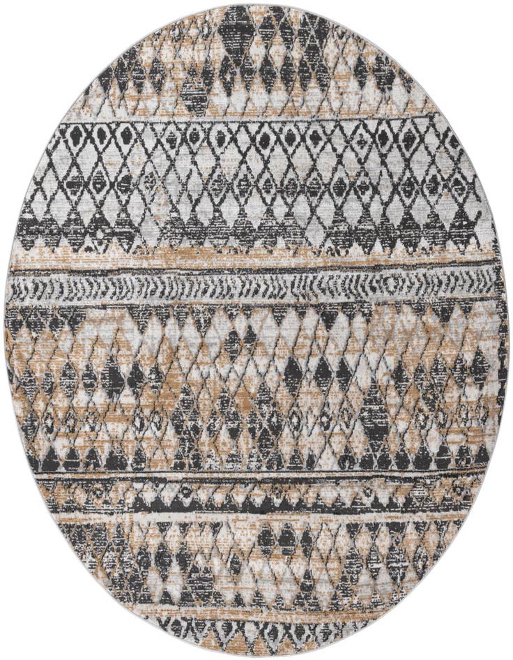 Detail image of 7' x 7' Leipzig Round Rug