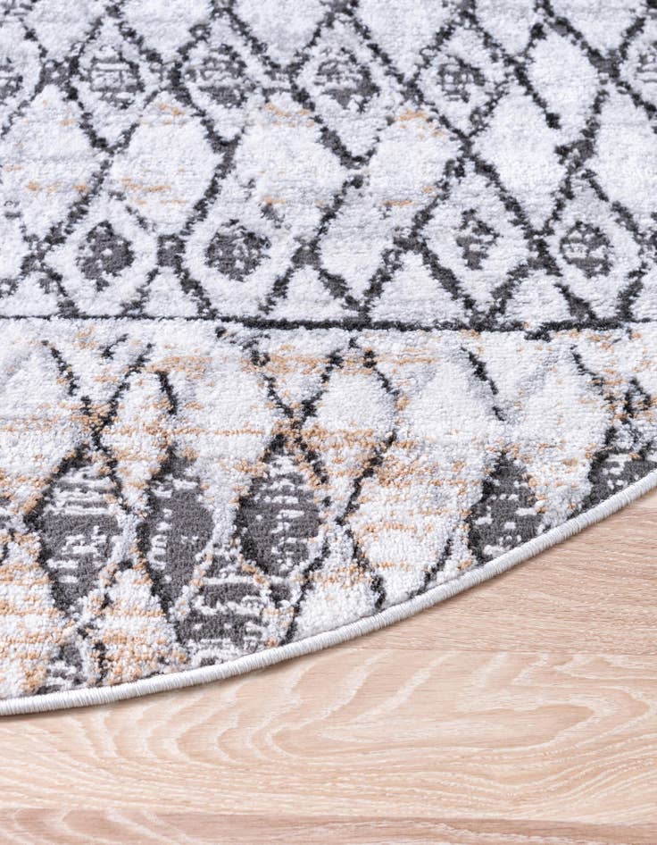 Detail image of 7' x 7' Leipzig Round Rug