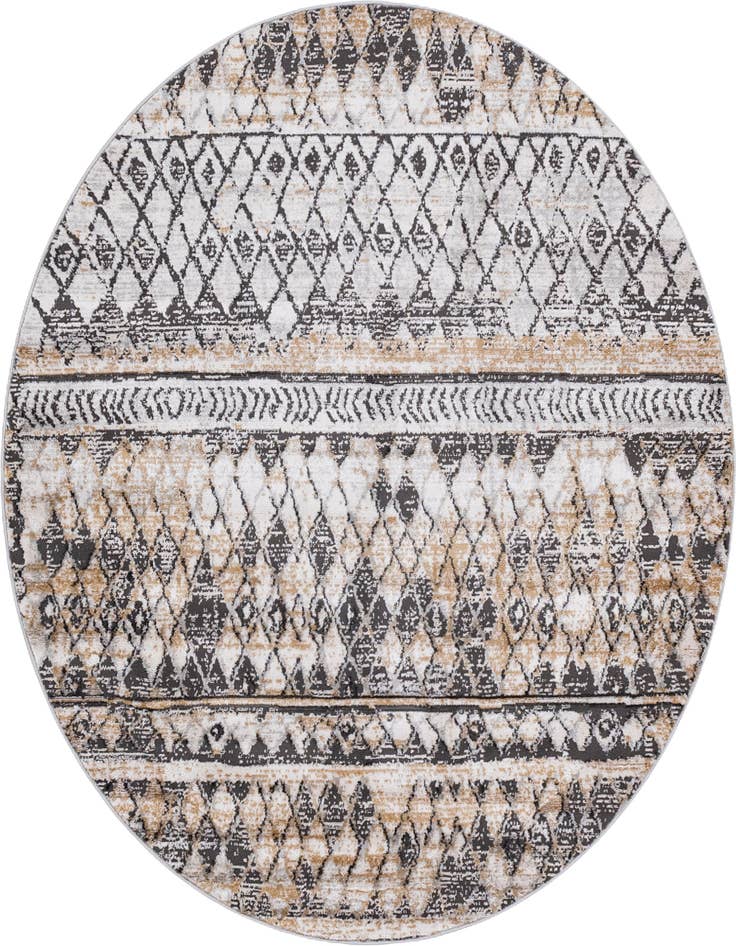 Detail image of 6' x 6' Leipzig Round Rug