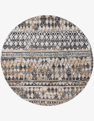 7' x 7' Leipzig Round Rug