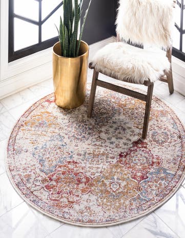 5' x 5' Lexington Round Rug