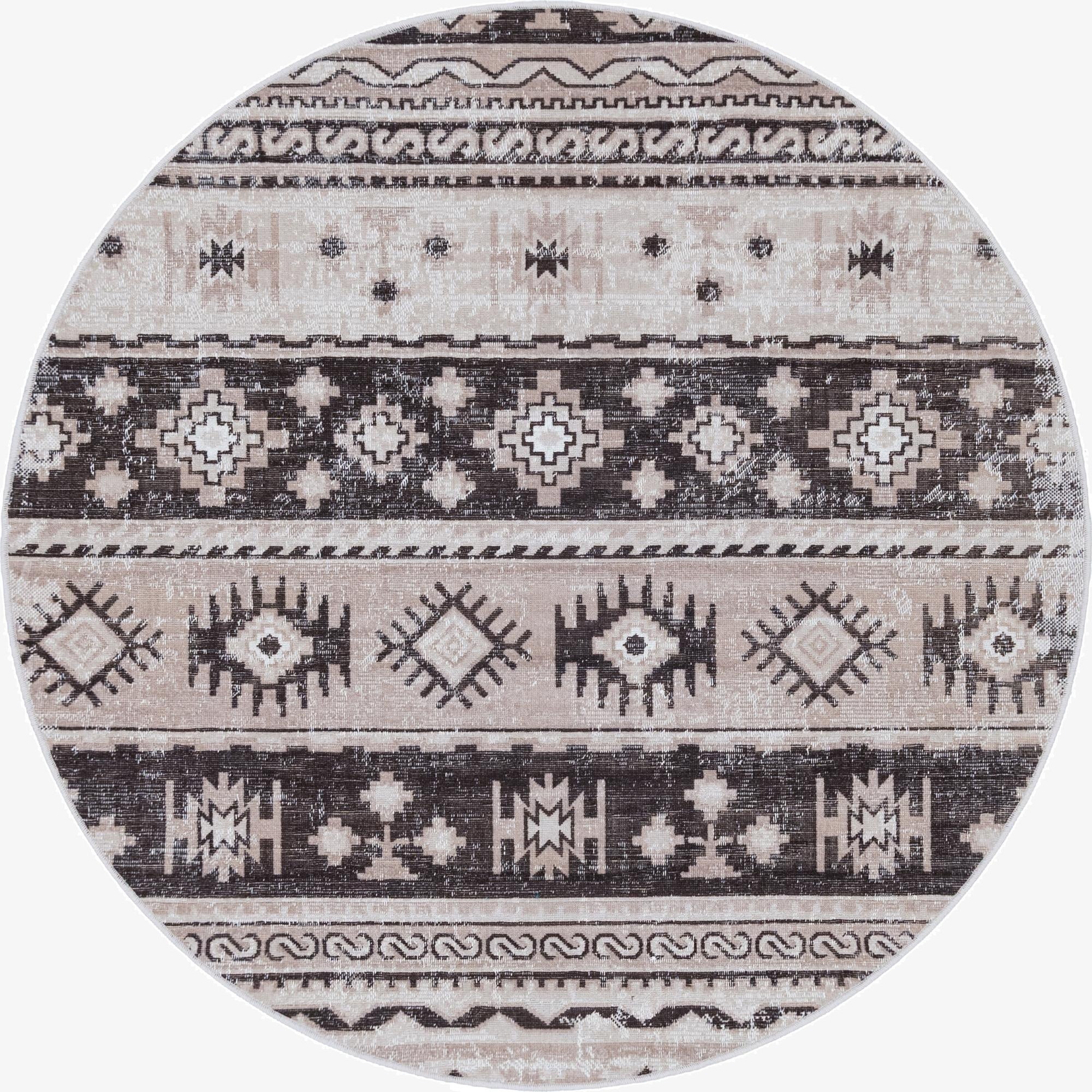 5' 3 x 5' 3 Lucerne Round Rug