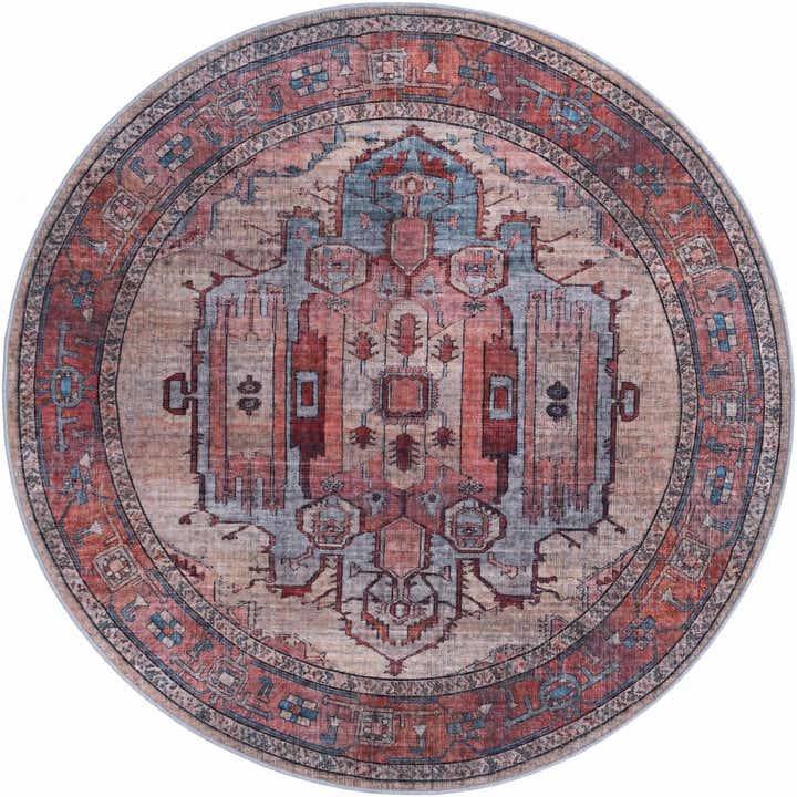 160cm x 160cm Maahru Tapis Rond