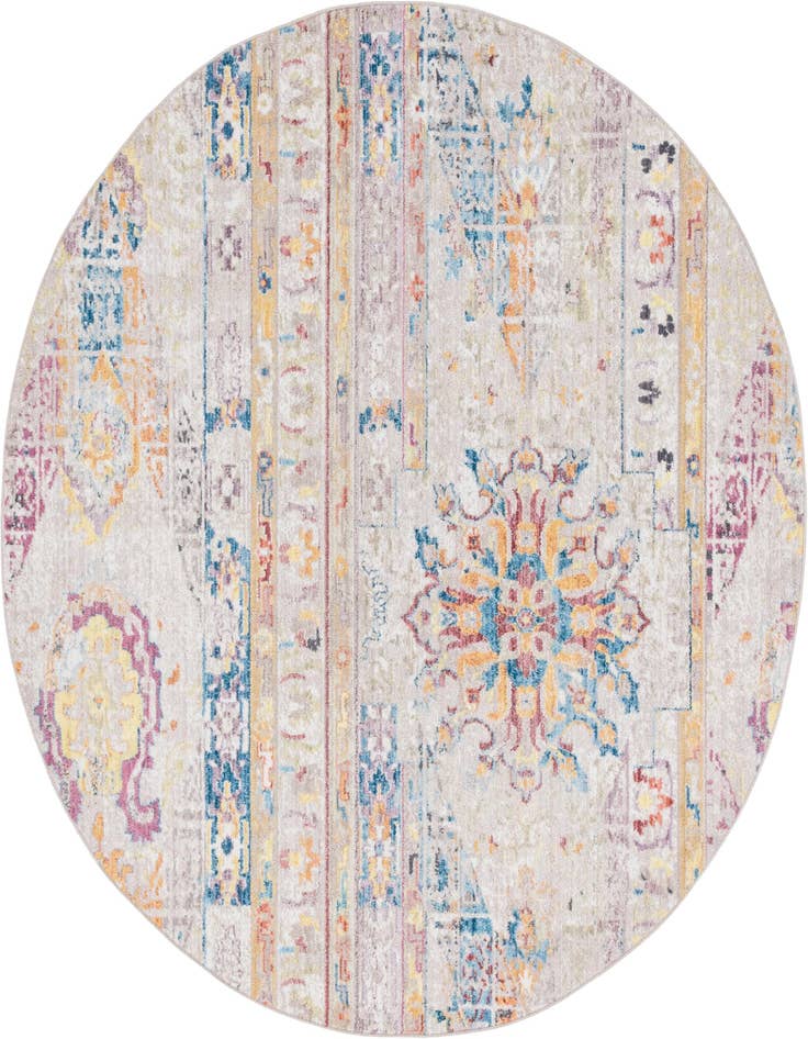 Detail image of 8' x 8' Madrid Round Rug