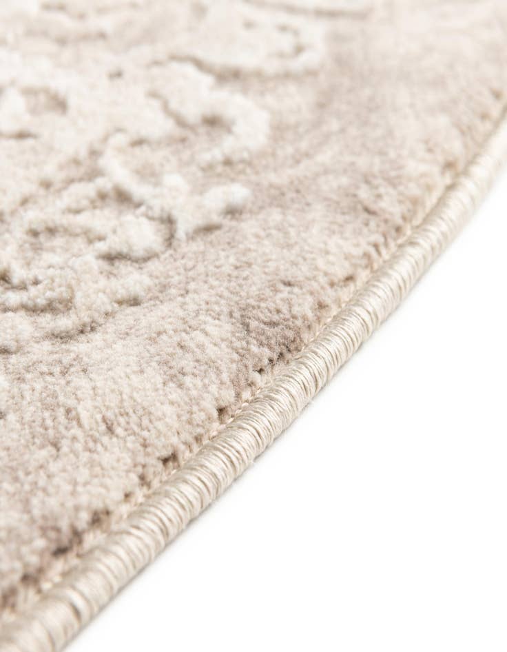 Detail image of 6' 7 x 6' 7 Modern Classical Round Rug