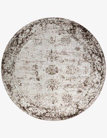 Beige Monaco Round Rug