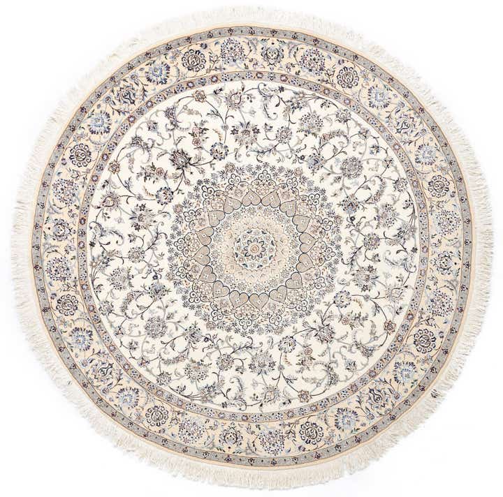 8' 1 x 8' 2 Nain Round Rug