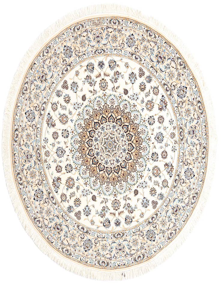 Detail image of 6' 6 x 6' 7 Nain Round Rug