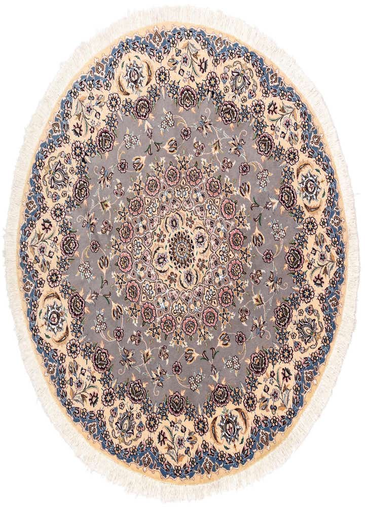 4' 11 x 4' 11 Nain Round Rug