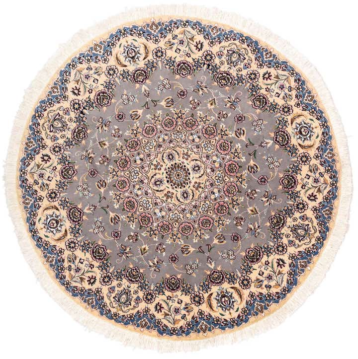 4' 11 x 4' 11 Nain Round Rug