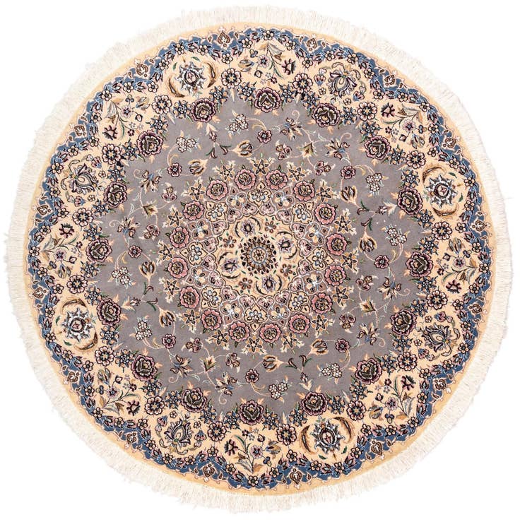 Detail image of 4' 11 x 4' 11 Nain Round Rug
