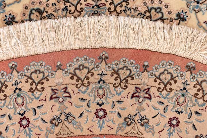 160cm x 160cm Nain Rund Teppich