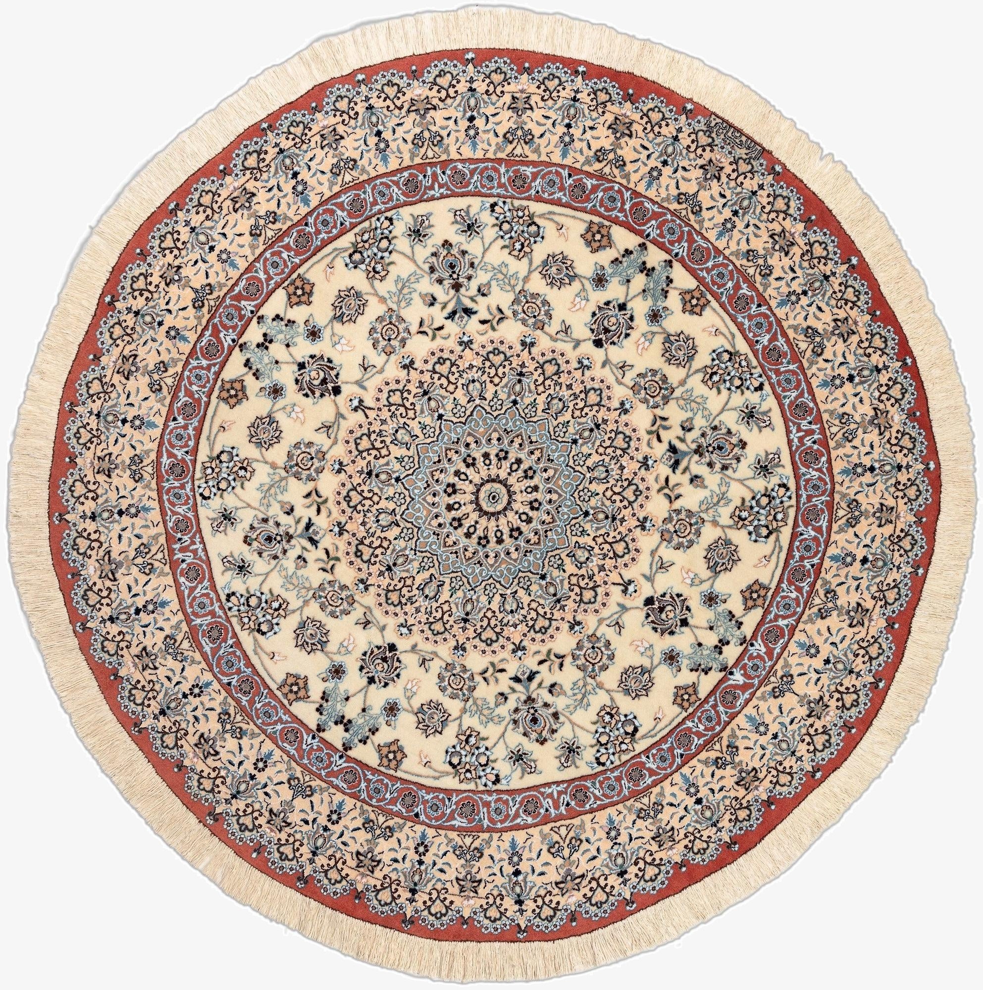5' 3 x 5' 3 Nain Round Rug
