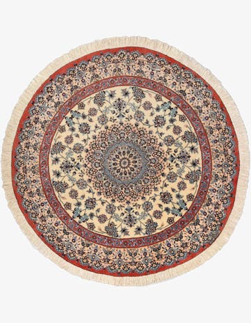 5' 3 x 5' 3 Nain Round Rug