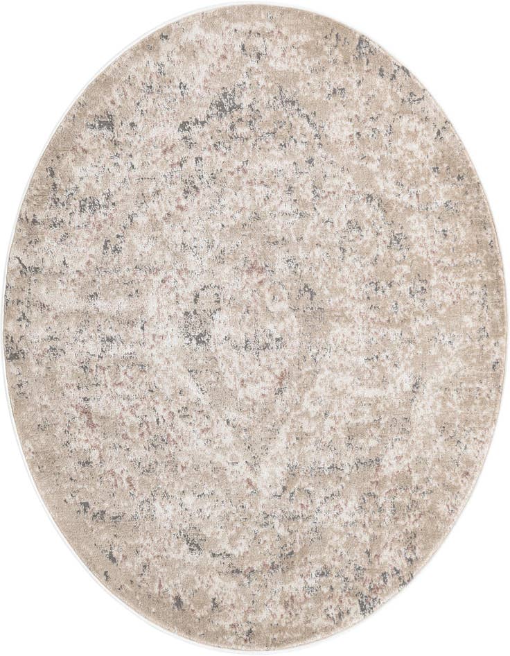 Detail image of 5' 3 x 5' 3 Oregon Round Rug
