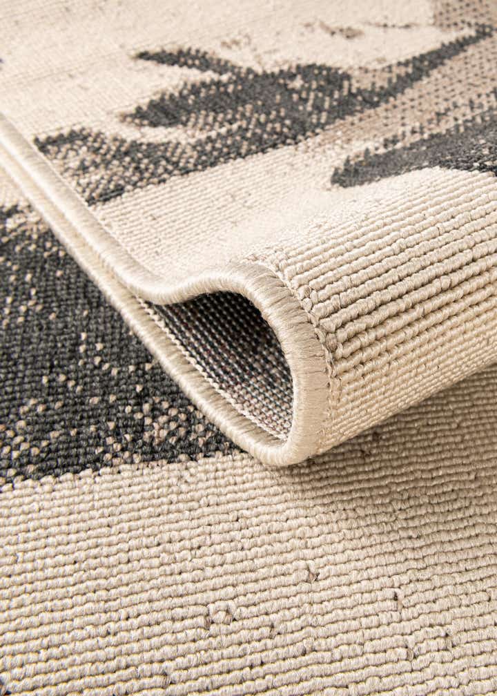 3' x 3' Easy-Clean Coastal Indoor / Outdoor Round Rug