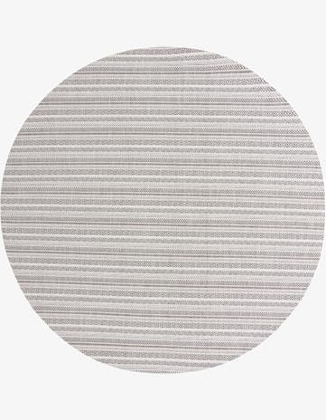 10' x 10' Easy-Clean Ribbon Indoor / Outdoor Round Rug