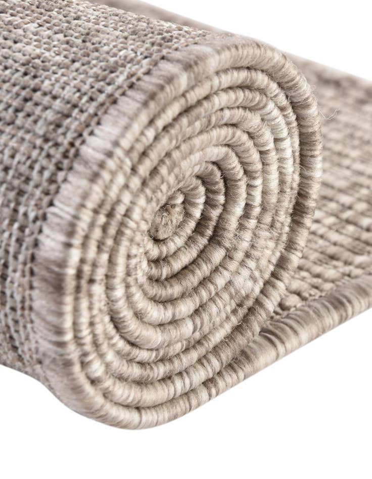 Detail image of 3' x 3' Easy-Clean Solid Indoor / Outdoor Round Rug