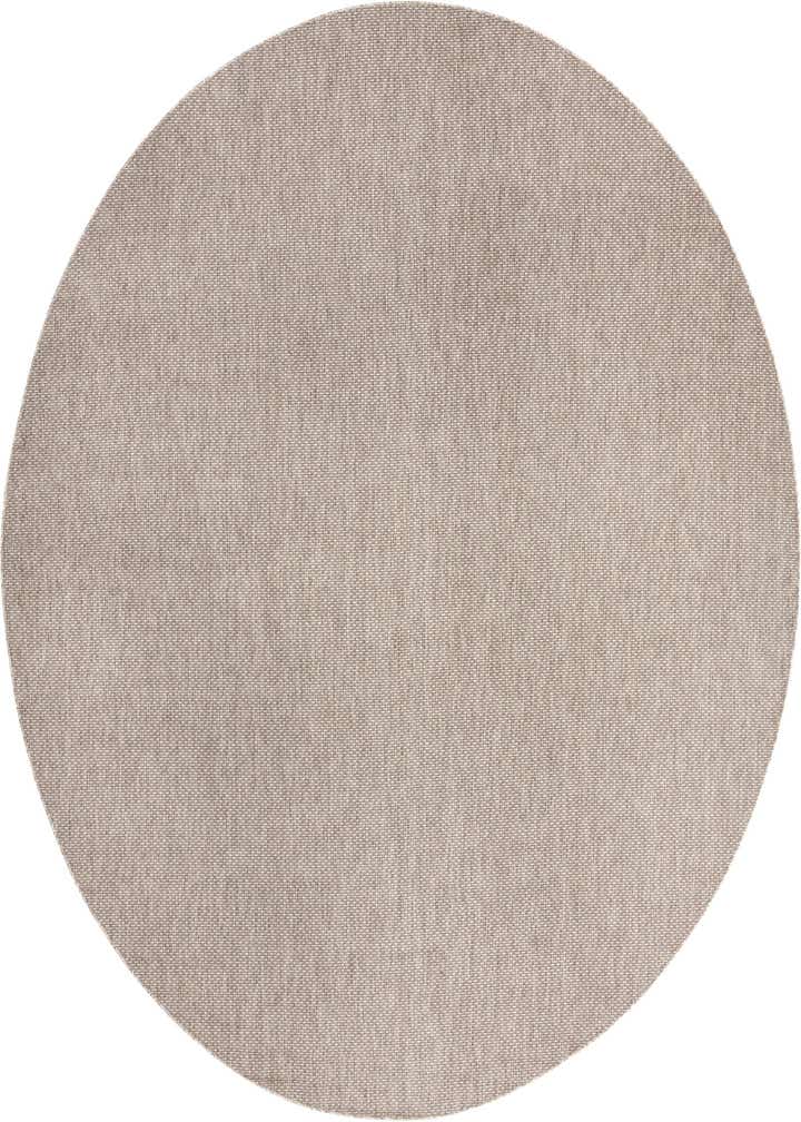 13' x 13' Easy-Clean Solid Indoor / Outdoor Round Rug