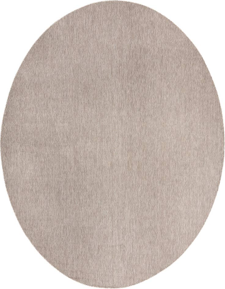 Detail image of 13' x 13' Easy-Clean Solid Indoor / Outdoor Round Rug