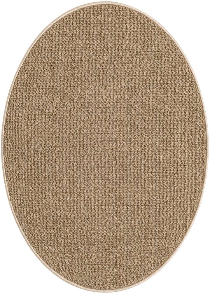 3' 1 x 3' 1 Easy-Clean Solid Indoor / Outdoor Round Rug