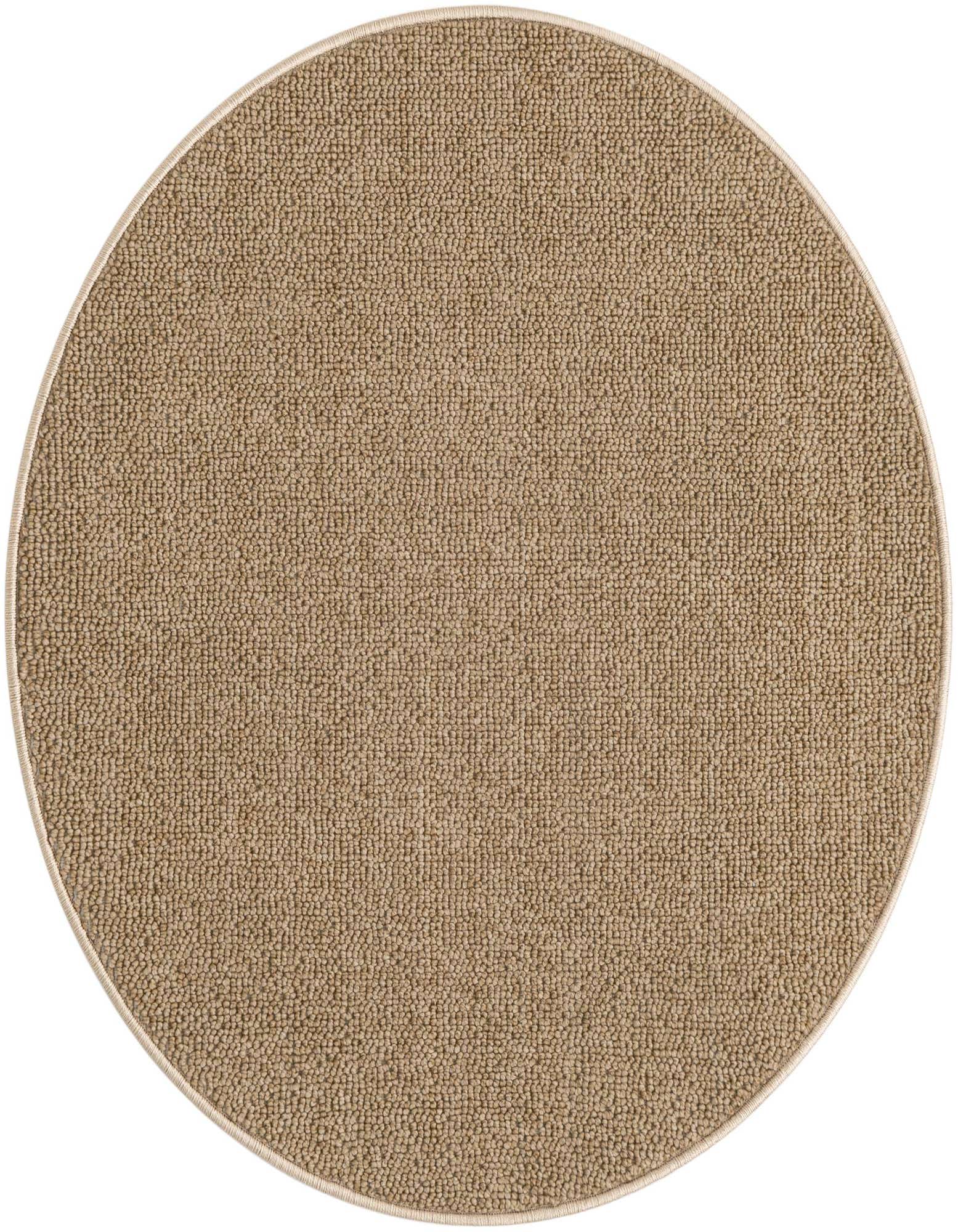 3' 1 x 3' 1 Easy-Clean Solid Indoor / Outdoor Round Rug