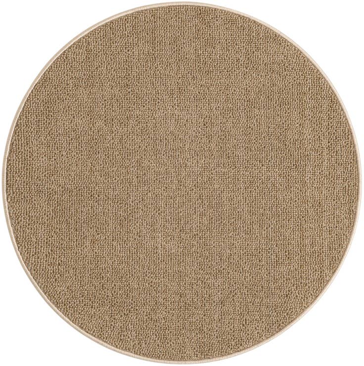 Detail image of 3' 1 x 3' 1 Easy-Clean Solid Indoor / Outdoor Round Rug