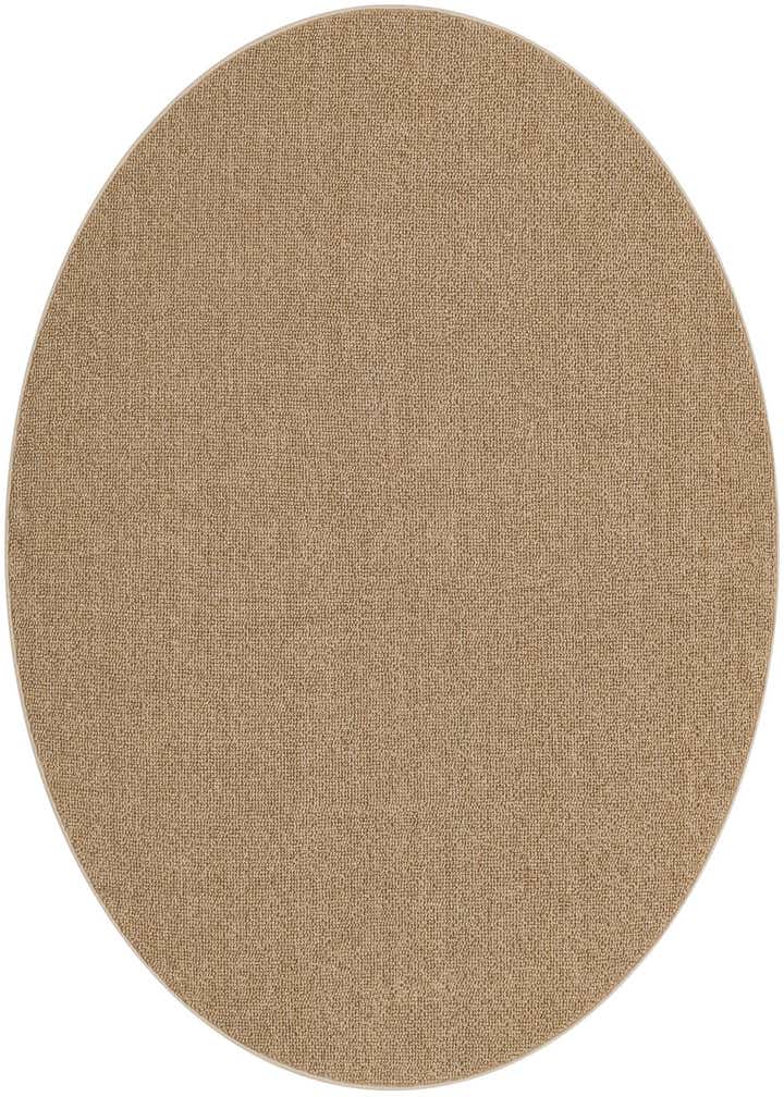 5' 3 x 5' 3 Easy-Clean Solid Indoor / Outdoor Round Rug