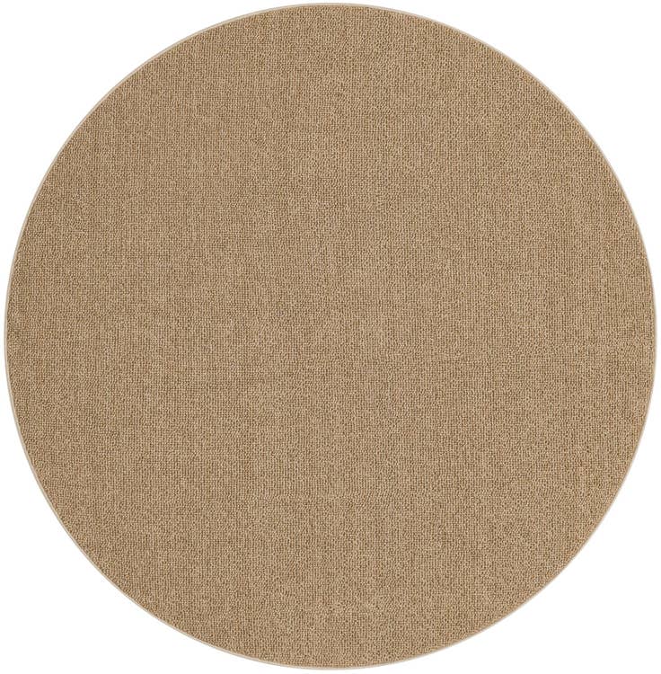 Detail image of 5' 3 x 5' 3 Easy-Clean Solid Indoor / Outdoor Round Rug