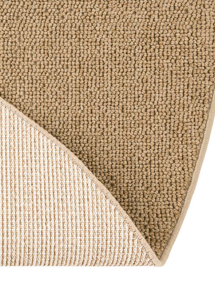 5' 3 x 5' 3 Easy-Clean Solid Indoor / Outdoor Round Rug