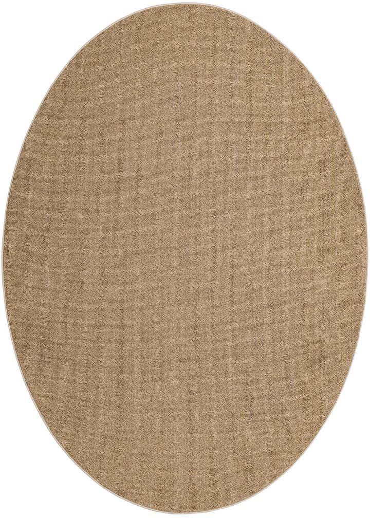 7' 10 x 7' 10 Easy-Clean Solid Indoor / Outdoor Round Rug