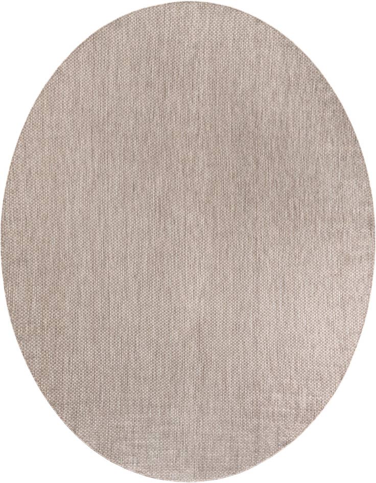 Detail image of 10' x 10' Easy-Clean Solid Indoor / Outdoor Round Rug
