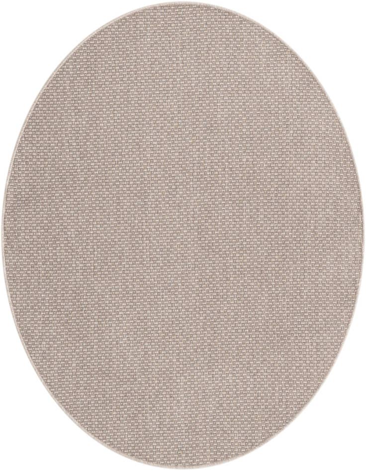 Detail image of 5' 3 x 5' 3 Easy-Clean Solid Indoor / Outdoor Round Rug