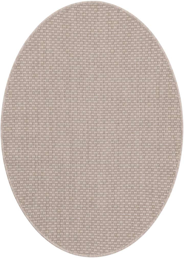 3' x 3' Easy-Clean Solid Indoor / Outdoor Round Rug