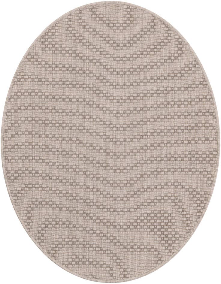 Detail image of 3' x 3' Easy-Clean Solid Indoor / Outdoor Round Rug