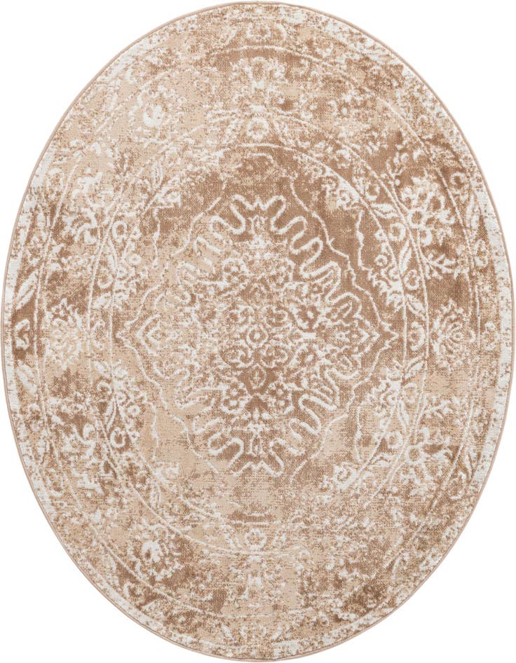Detail image of 5' 3 x 5' 3 Oxford Round Rug