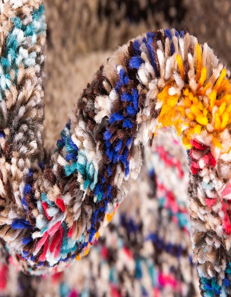 Detail image of 6' x 6'  Washable Palazzo Round Rug