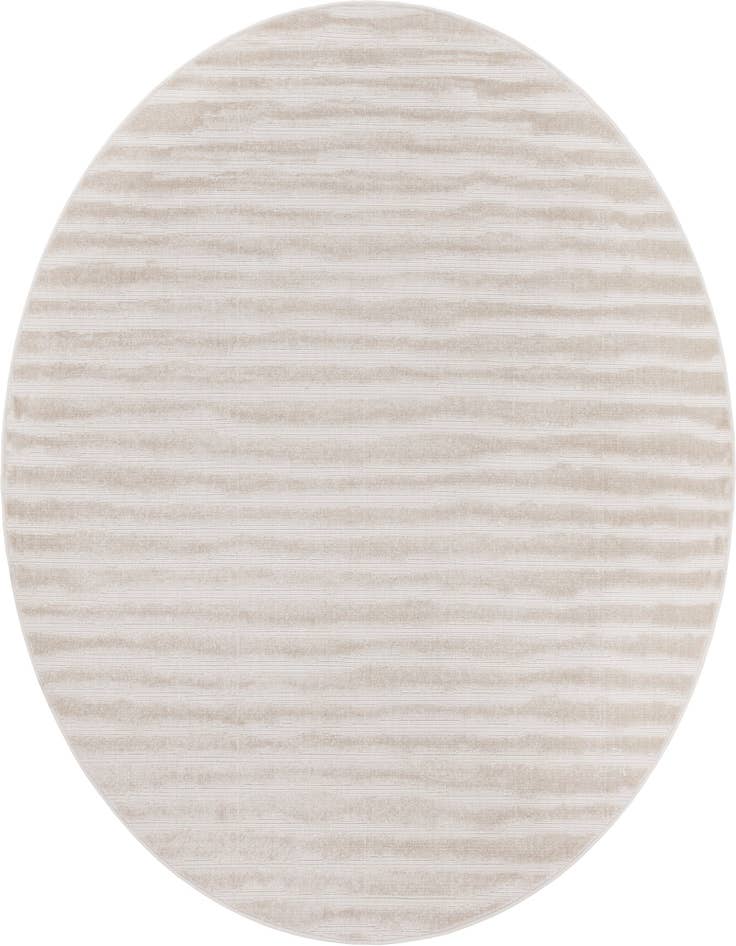Detail image of 8' x 8' Easy-Clean Sabrina Soto Ola Indoor / Outdoor Round Rug