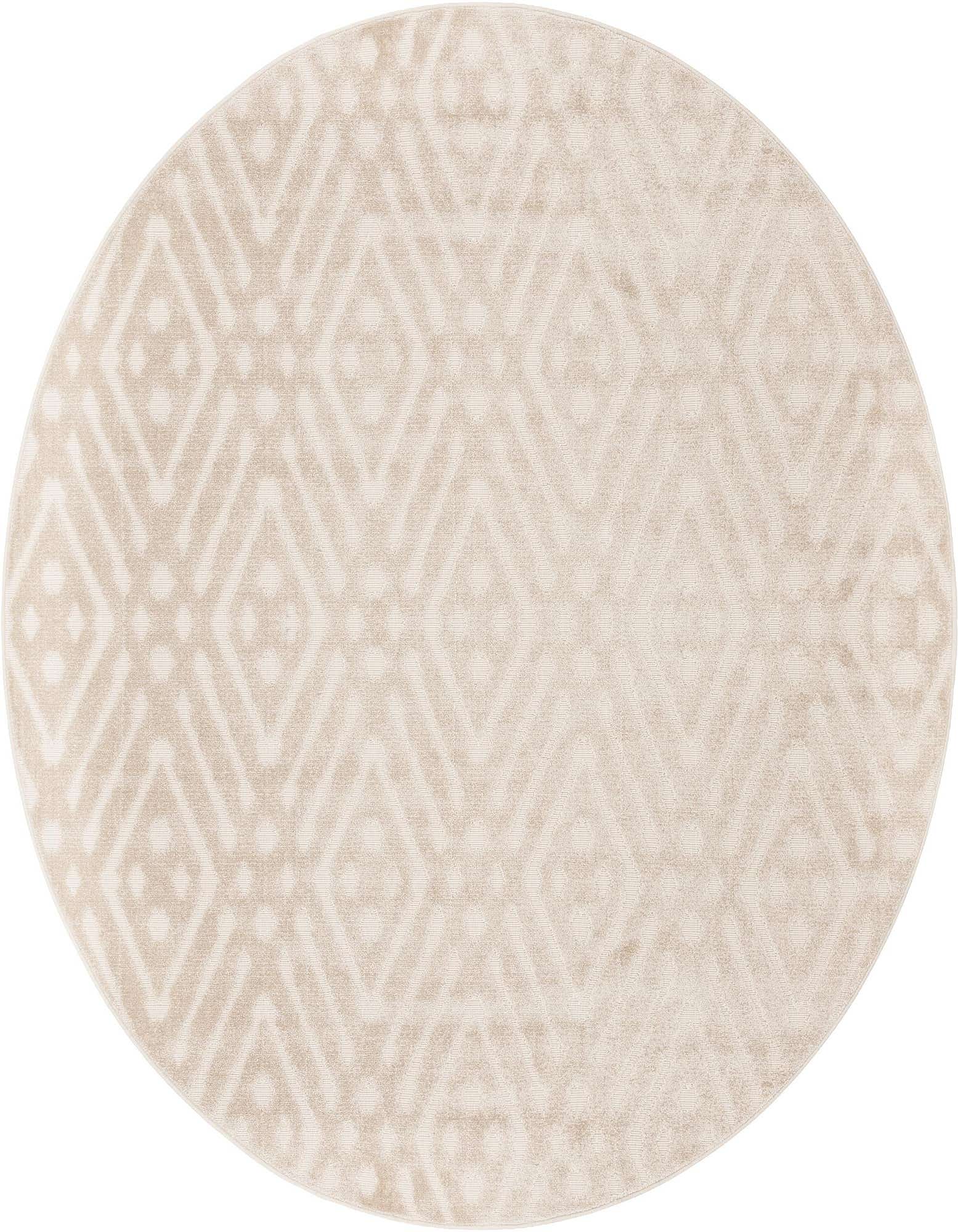 8' x 8' Easy-Clean Sabrina Soto Ella Indoor / Outdoor Round Rug