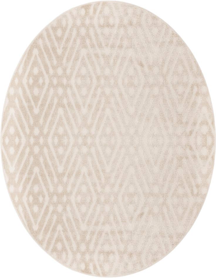 Detail image of 8' x 8' Easy-Clean Sabrina Soto Ella Indoor / Outdoor Round Rug