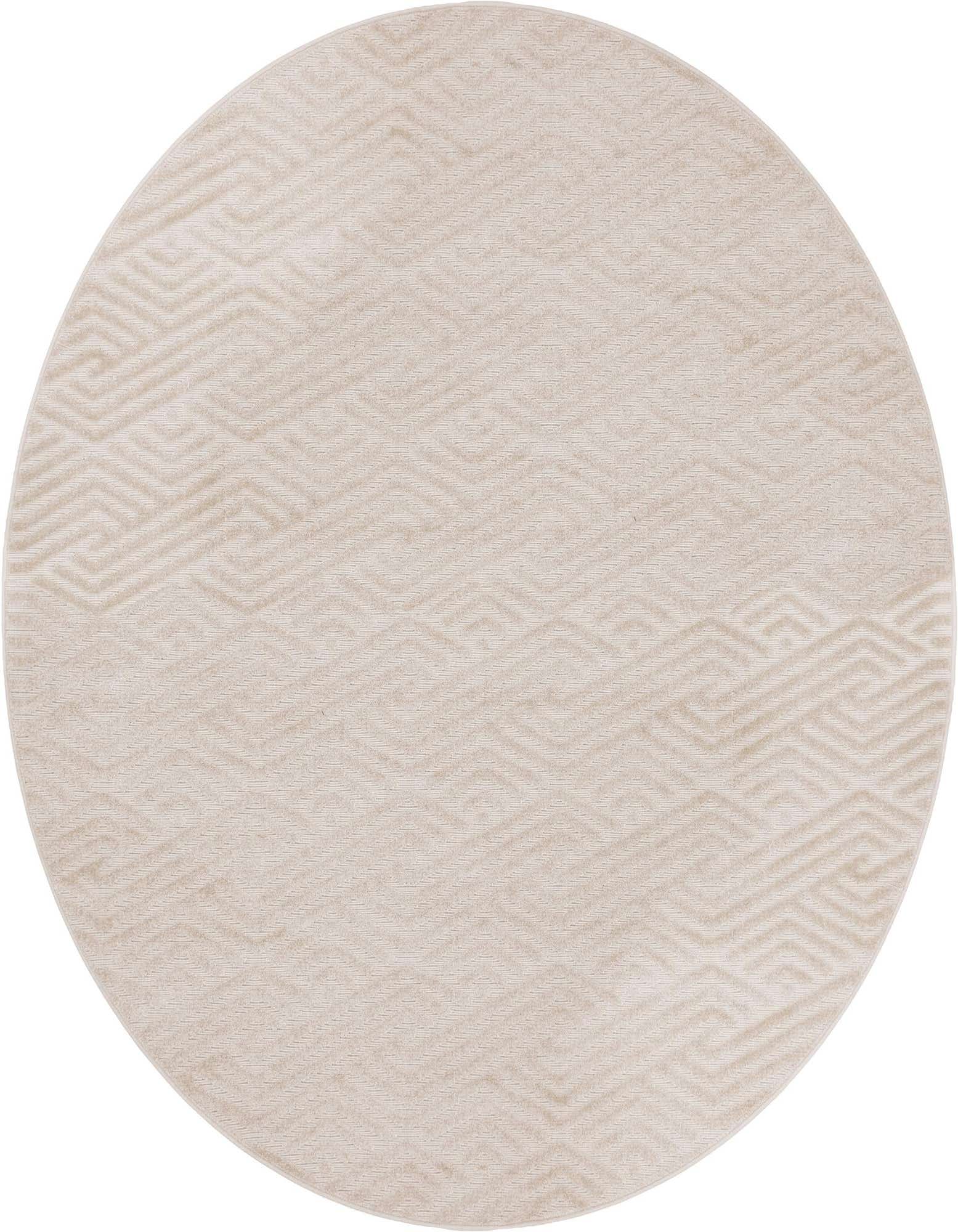 8' x 8' Easy-Clean Sabrina Soto Hudson Indoor / Outdoor Round Rug