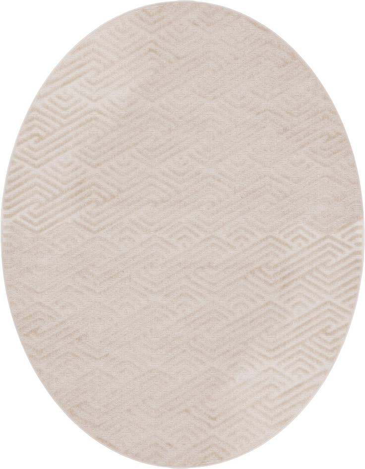 Detail image of 8' x 8' Easy-Clean Sabrina Soto Hudson Indoor / Outdoor Round Rug