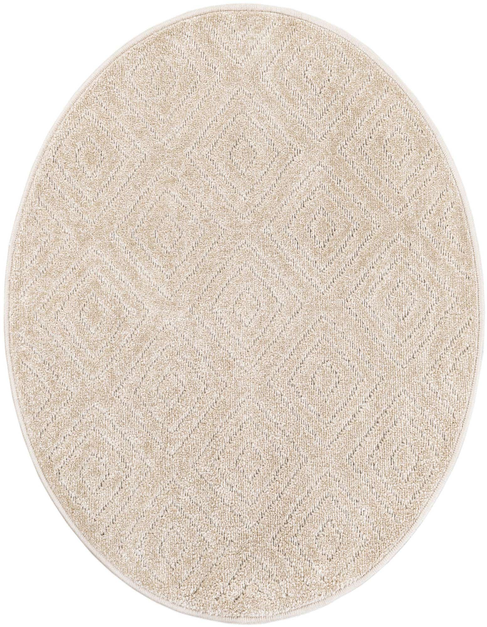 3' x 3' Easy-Clean Sabrina Soto Indoor / Outdoor Round Rug