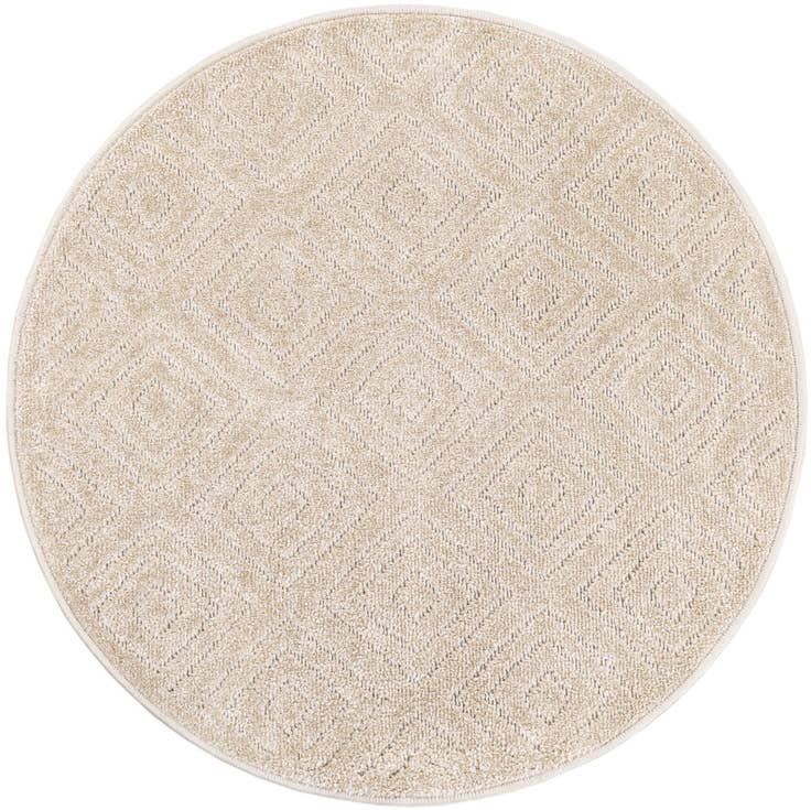 Detail image of 3' x 3' Easy-Clean Sabrina Soto Indoor / Outdoor Round Rug