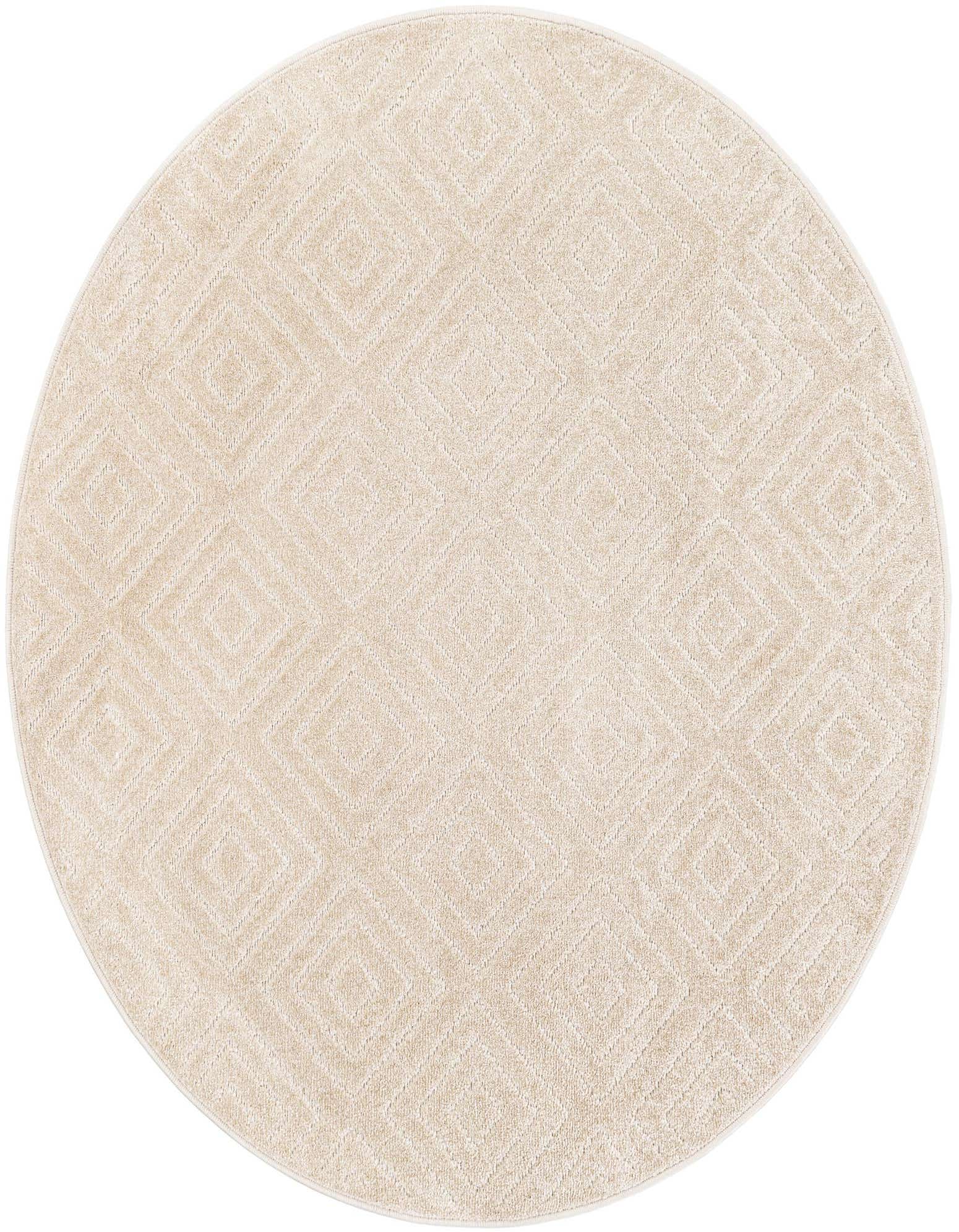 5' x 5' Easy-Clean Sabrina Soto Indoor / Outdoor Round Rug