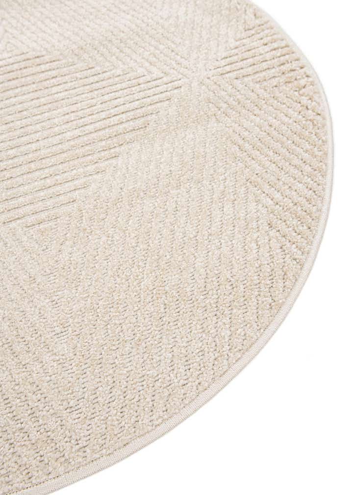 3' x 3' Easy-Clean Sabrina Soto Indoor / Outdoor Round Rug